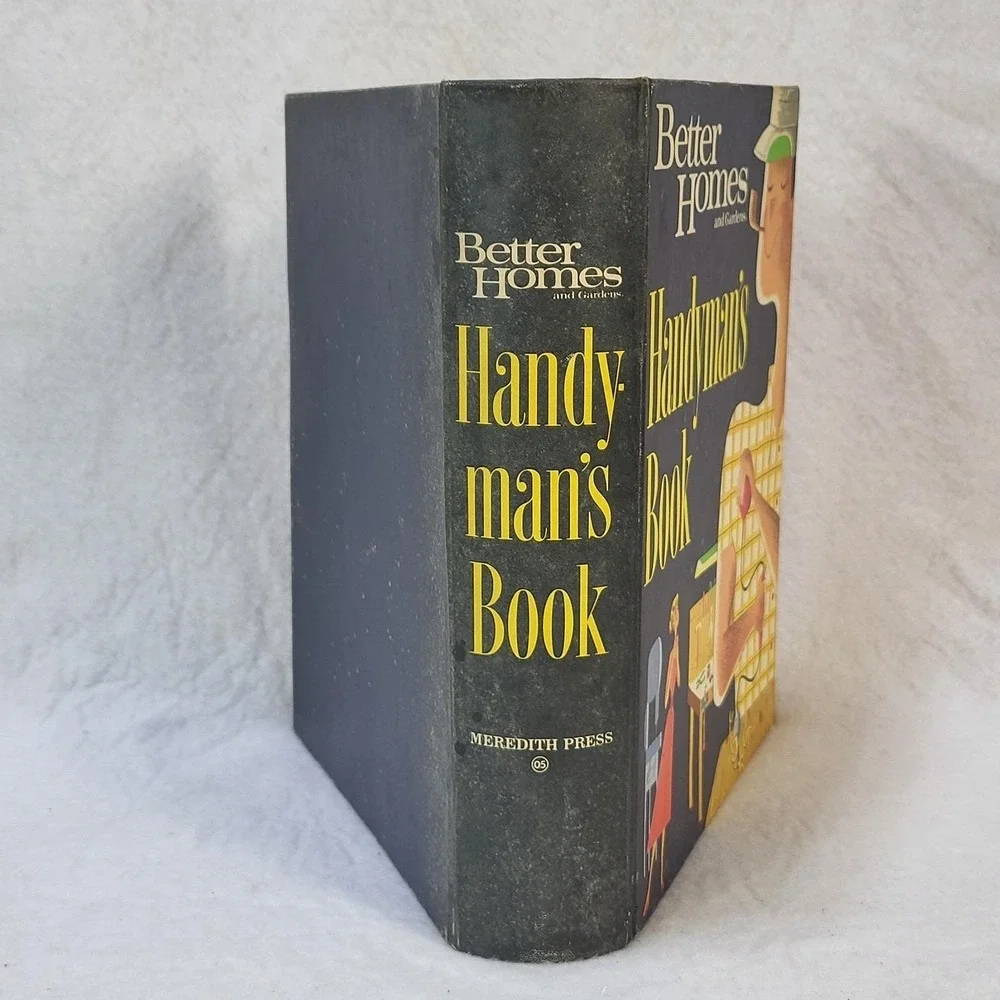 Better Homes and Gardens Handyman's Book VTG DIY‎ Repair Manual 1966 HC MCM